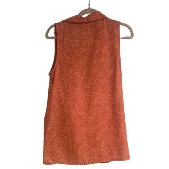 Promesa Polka Dotted Wrap Blouse - Picture 4 of 5